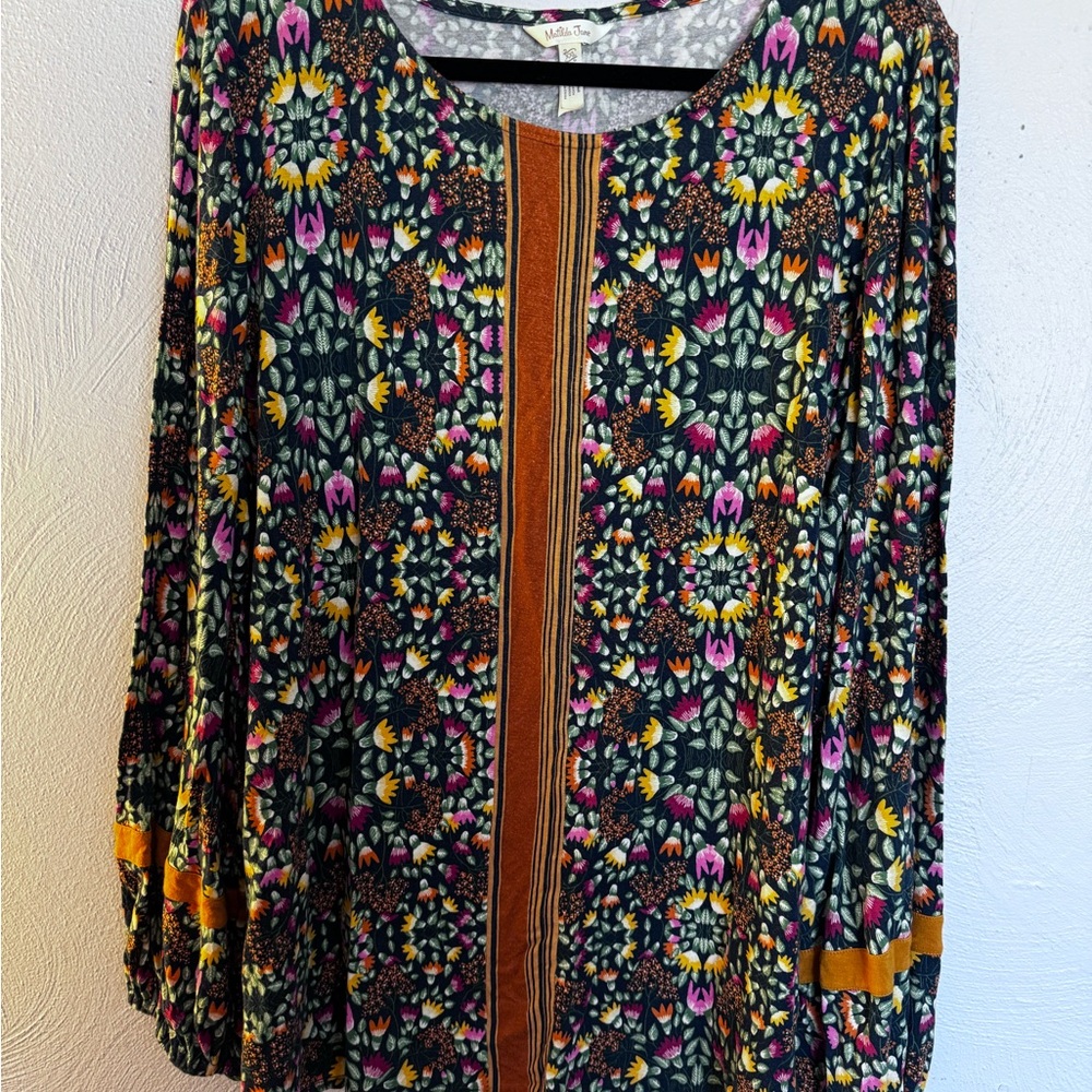 Matilda Jane Floral and Stripe Women's Blouse